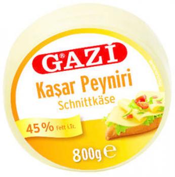 Gazi Kaschkaval Schnittkäse, 45% Fett, 800gr