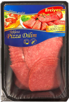 Erciyes Pizza Dilim Geflügelsalami 500g