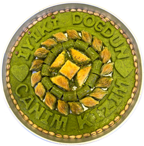 özel günler icin baklava