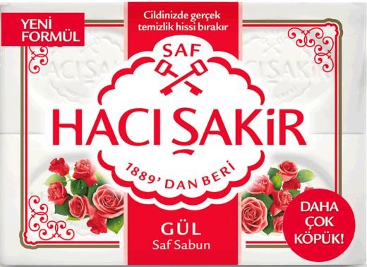 Haci Sakir Natürlich Duschseife 4St. 600g